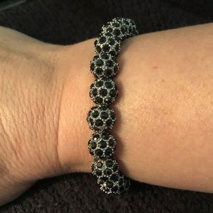 Rustic Cuff Kennedy black/silver